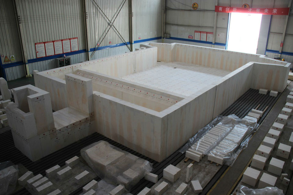 電熔鋯剛玉鋪面磚的工藝改進 電熔鋯剛玉鋪面磚的工藝改進